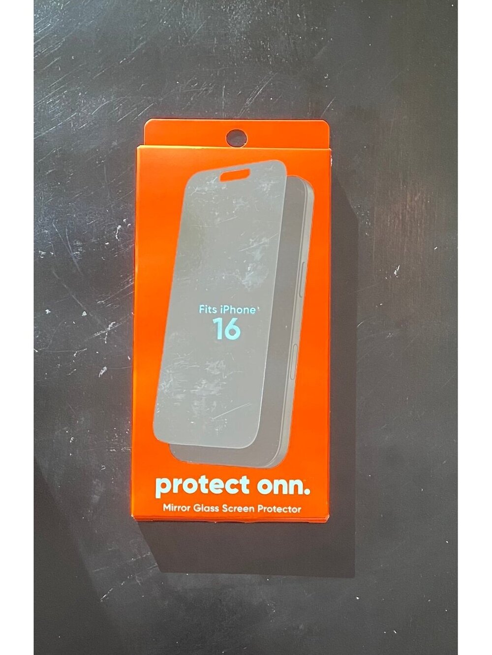 Onn Mirror Glass Screen Protector for iPhone 16